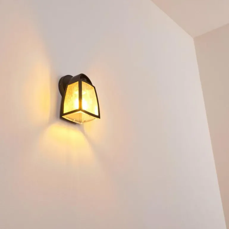 Applique murale d'extérieur Trosa Noir, 1 lumière