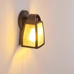 Applique murale d'extérieur Trosa Noir, 1 lumière