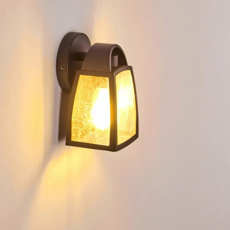 Applique murale d'extérieur Trosa Noir, 1 lumière