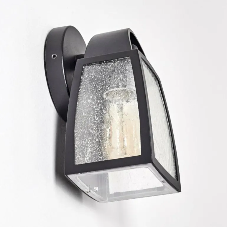Applique murale d'extérieur Trosa Noir, 1 lumière