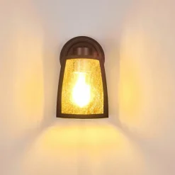 Applique murale d'extérieur Trosa Noir, 1 lumière