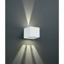 Applique murale d'extérieur Reality CORDOBA LED Blanc, 2 lumières