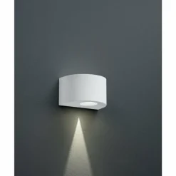 Applique murale d'extérieur Reality ROSARIO LED Blanc, 2 lumières
