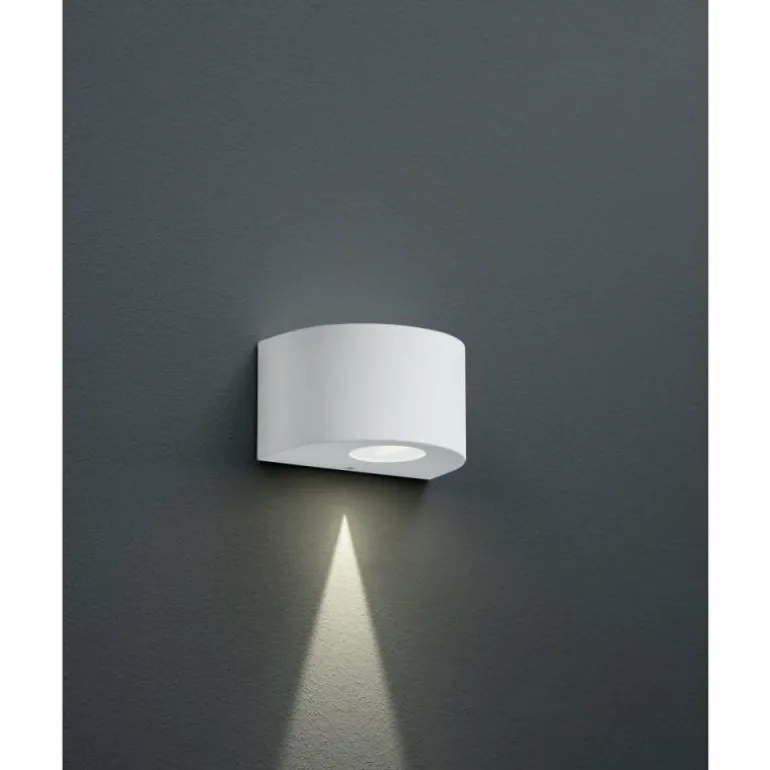Applique murale d'extérieur Reality ROSARIO LED Blanc, 2 lumières