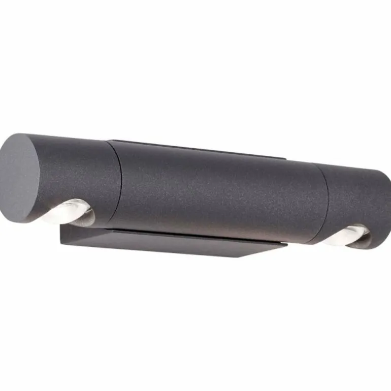 Applique murale d'extérieur AEG Jedd LED Anthracite, 2 lumières