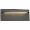Applique murale d'extérieur KS Verlichting Shadow LED Noir, 1 lumière