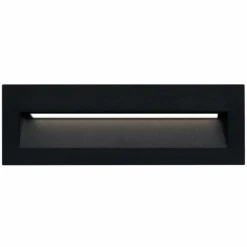 Applique murale d'extérieur KS Verlichting Slice LED Noir, 1 lumière