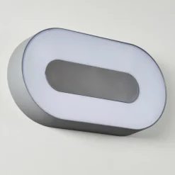 Applique murale d'extérieur Felsted LED Argenté, 1 lumière