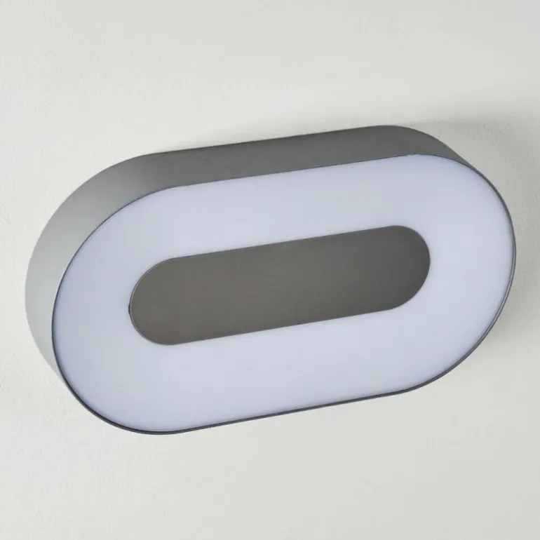 Applique murale d'extérieur Felsted LED Argenté, 1 lumière