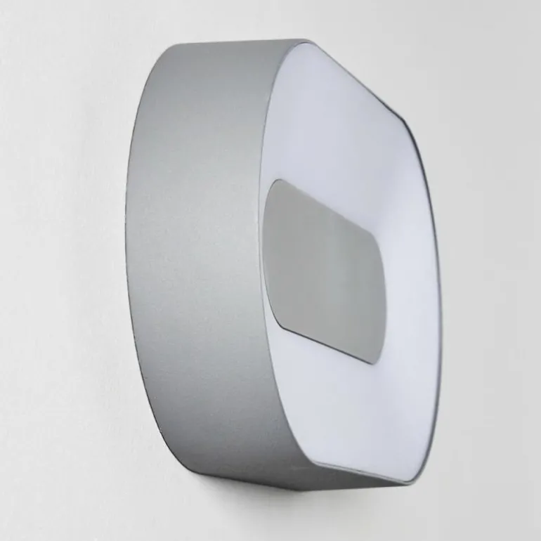 Applique murale d'extérieur Felsted LED Argenté, 1 lumière