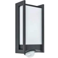 Applique murale d'extérieur Lutec QUBO LED Anthracite, 1 lumière