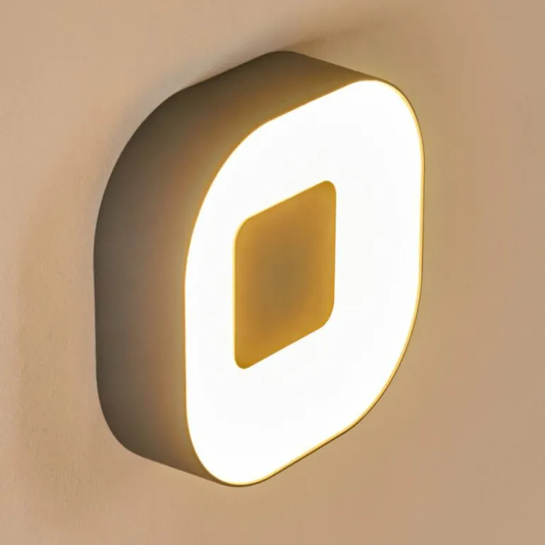 Applique murale d'extérieur Feldsted LED Argenté, 1 lumière