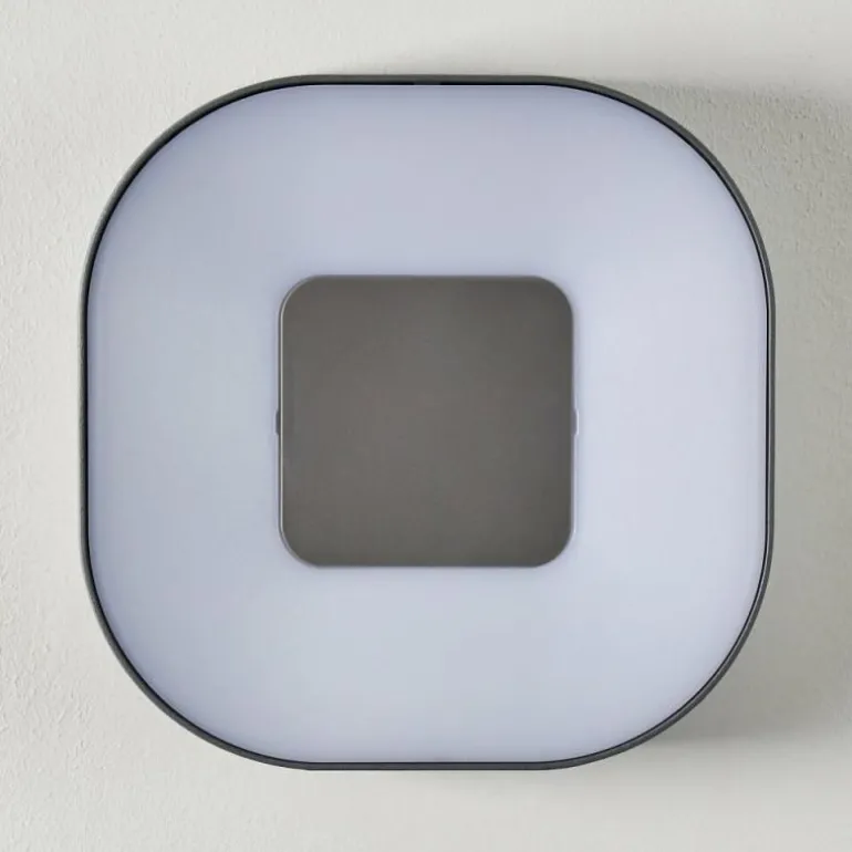 Applique murale d'extérieur Feldsted LED Argenté, 1 lumière