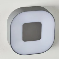 Applique murale d'extérieur Feldsted LED Argenté, 1 lumière