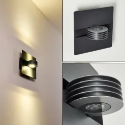 Applique murale d'extérieur Haslen LED Anthracite, 1 lumière