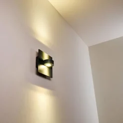 Applique murale d'extérieur Haslen LED Anthracite, 1 lumière
