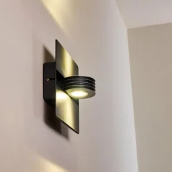 Applique murale d'extérieur Haslen LED Anthracite, 1 lumière
