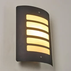 Applique murale d'extérieur Alslev Anthracite, 1 lumière