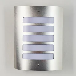 Applique murale d'extérieur Alslev Acier inoxydable, 1 lumière