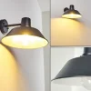 Applique murale d'extérieur Maloja Noir, 1 lumière