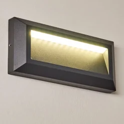 Applique murale d'extérieur Alkmaar LED Anthracite, 1 lumière