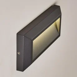 Applique murale d'extérieur Alkmaar LED Anthracite, 1 lumière