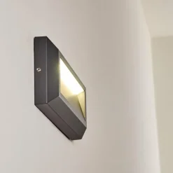 Applique murale d'extérieur Alkmaar LED Anthracite, 1 lumière