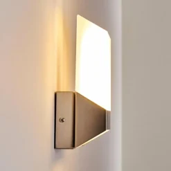 Applique murale d'extérieur Clear LED Nickel mat, 1 lumière