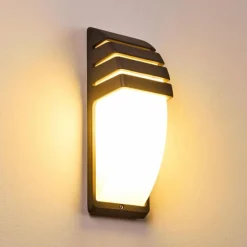 Applique murale d'extérieur Canberra Anthracite, 1 lumière