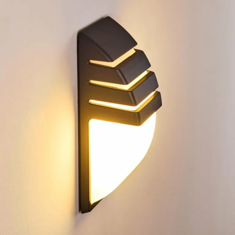 Applique murale d'extérieur Canberra Anthracite, 1 lumière