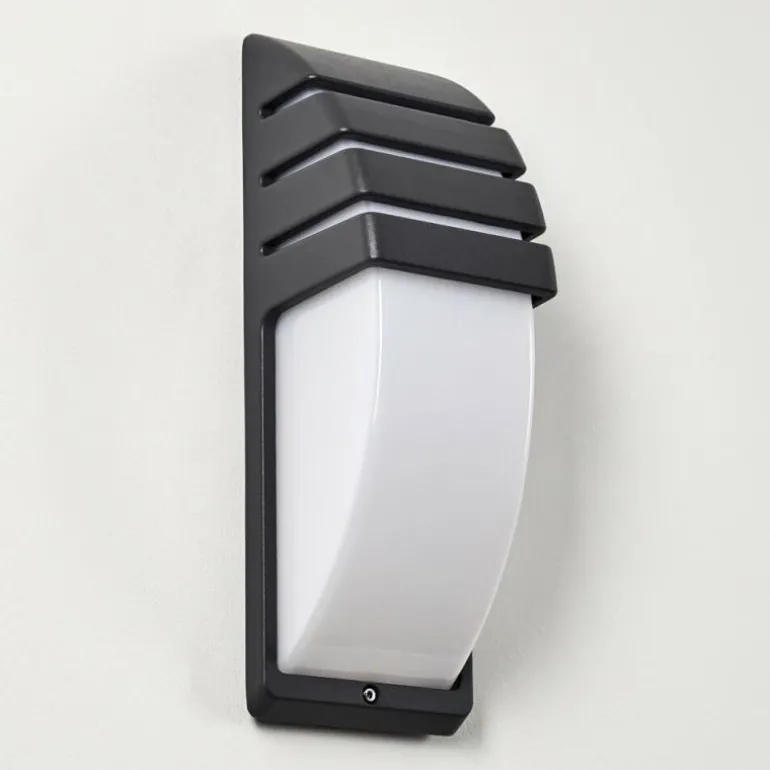 Applique murale d'extérieur Canberra Anthracite, 1 lumière