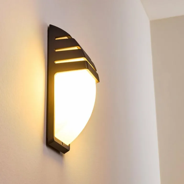 Applique murale d'extérieur Canberra Anthracite, 1 lumière