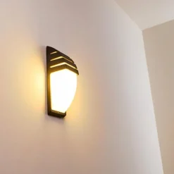 Applique murale d'extérieur Canberra Anthracite, 1 lumière
