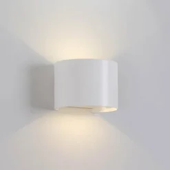 Applique murale d'extérieur Mantra DAVOS LED Blanc, 1 lumière