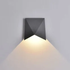 Applique murale d'extérieur Mantra TRIAX LED Gris, 1 lumière