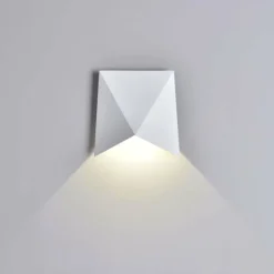 Applique murale d'extérieur Mantra TRIAX LED Blanc, 1 lumière