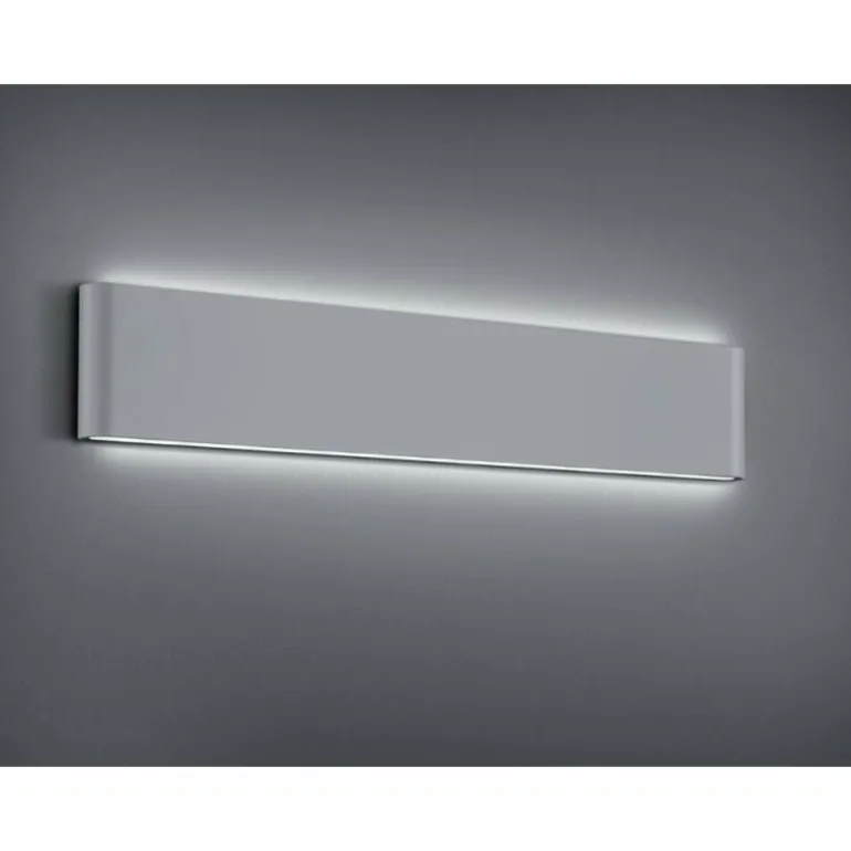Applique murale d'extérieur Trio Leuchten THAMES II LED Titane, 2 lumières