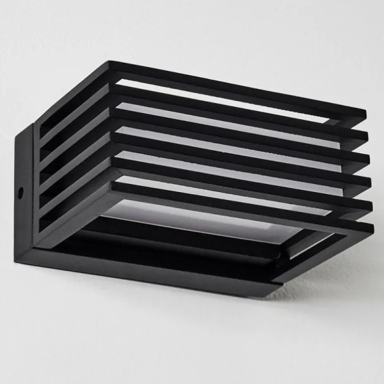 Applique murale d'extérieur Michele LED Noir, 1 lumière