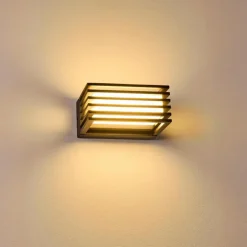 Applique murale d'extérieur Michele LED Noir, 1 lumière