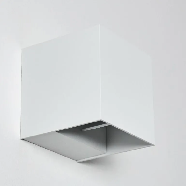 Applique murale d'extérieur Fauderup LED Blanc, 2 lumières