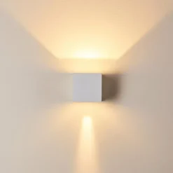 Applique murale d'extérieur Fauderup LED Blanc, 2 lumières