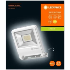 Applique murale d'extérieur LEDVANCE POLYBAR Blanc, 1 lumière