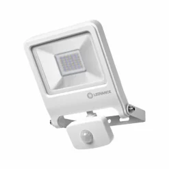 Applique murale d'extérieur LEDVANCE POLYBAR Blanc, 1 lumière, Détecteur de mouvement