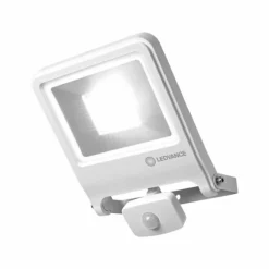 Applique murale d'extérieur LEDVANCE POLYBAR Blanc, 1 lumière, Détecteur de mouvement