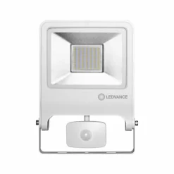 Applique murale d'extérieur LEDVANCE POLYBAR Blanc, 1 lumière, Détecteur de mouvement