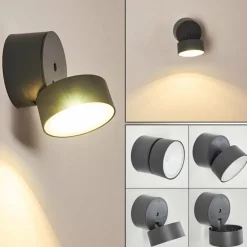 Applique murale d'extérieur Schelde LED Anthracite, 1 lumière