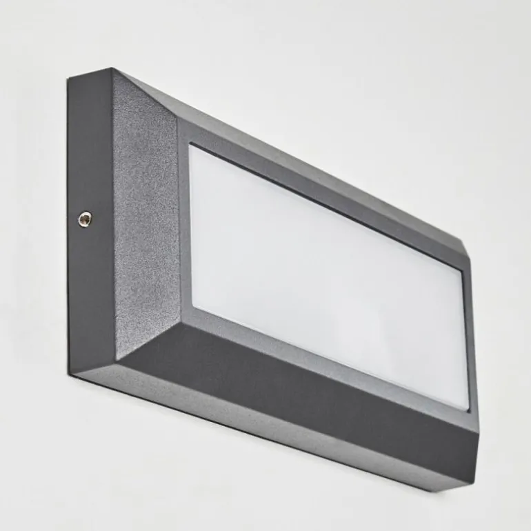 Applique murale d'extérieur Alkmaar LED Anthracite, 1 lumière