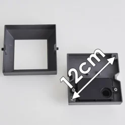 Applique murale d'extérieur Alkmaar LED Anthracite, 1 lumière