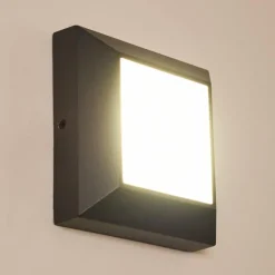 Applique murale d'extérieur Alkmaar LED Anthracite, 1 lumière