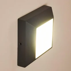 Applique murale d'extérieur Alkmaar LED Anthracite, 1 lumière